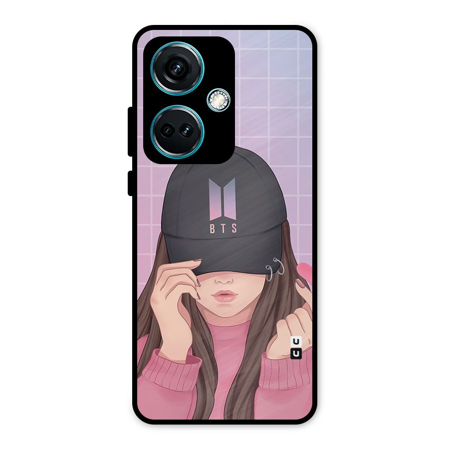 Anime Beautiful BTS Girl Metal Back Case for OnePlus Nord CE 3 5G