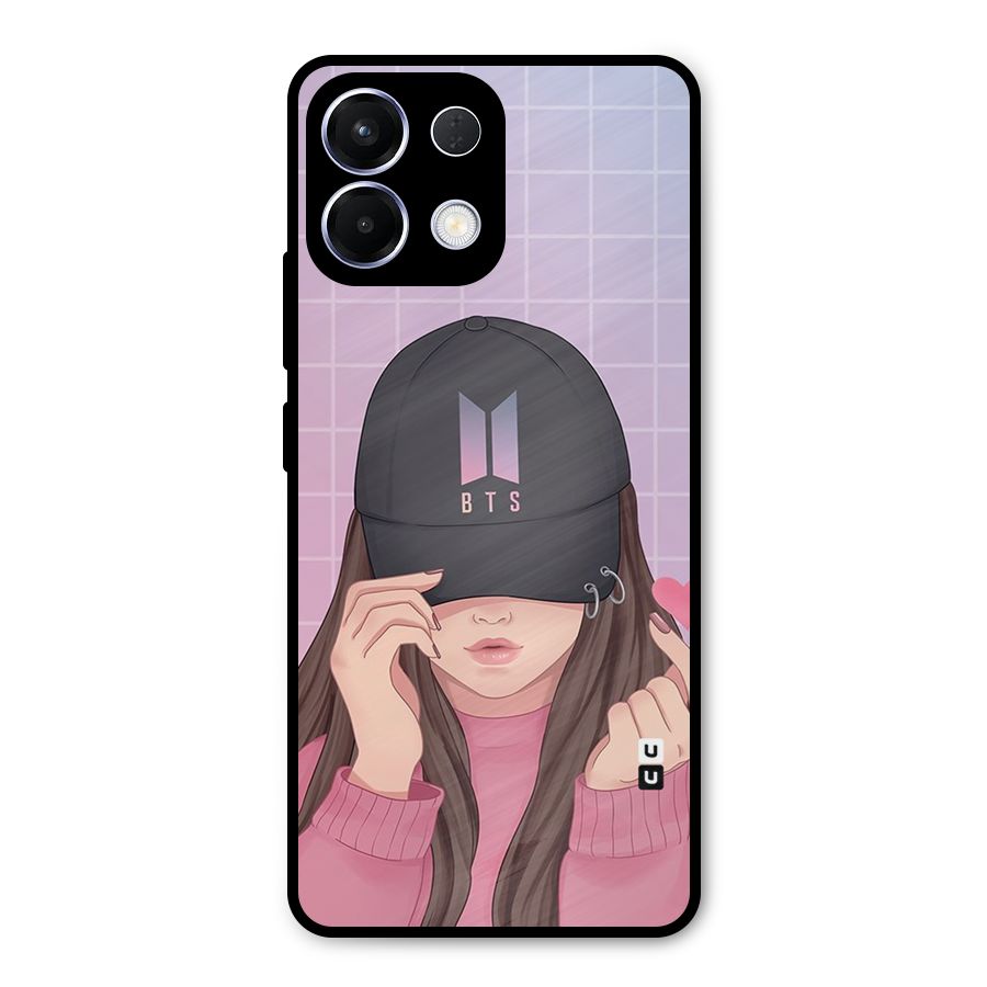Anime Beautiful BTS Girl Metal Back Case for Oppo K13