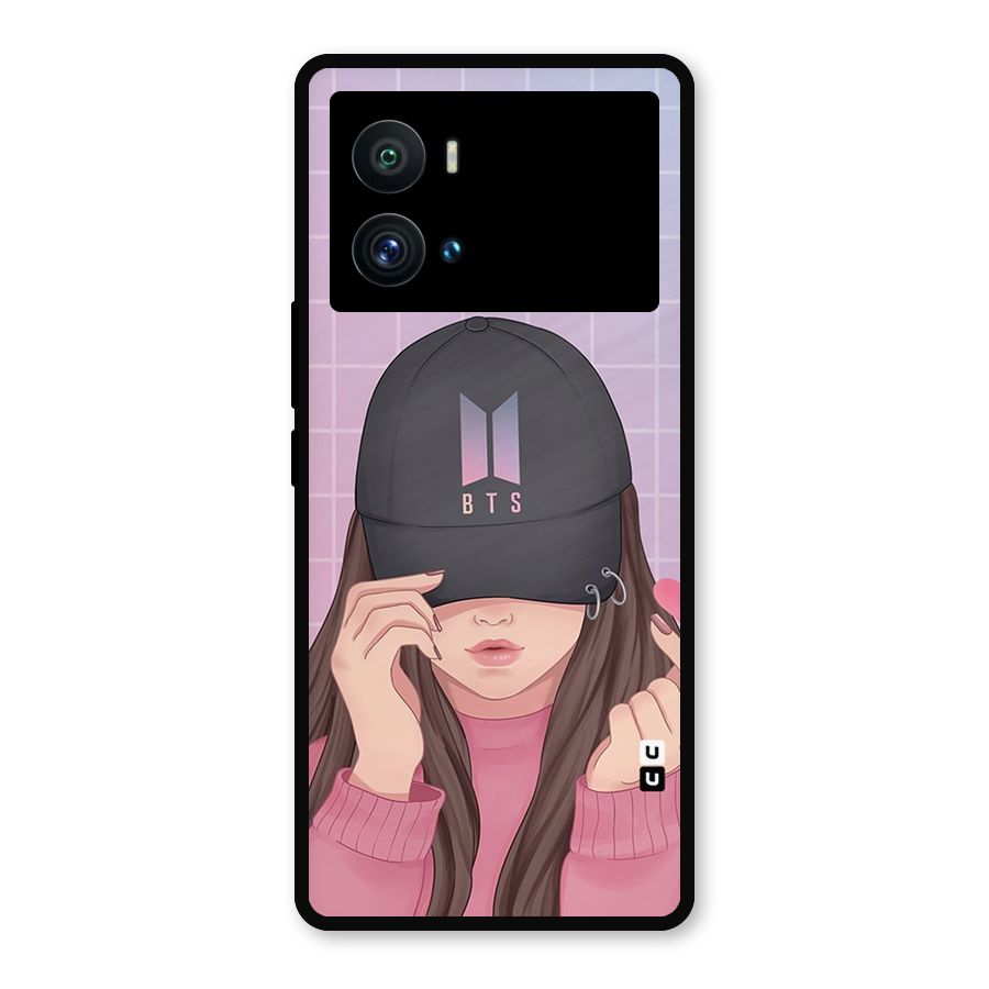 Anime Beautiful BTS Girl Metal Back Case for iQOO 9 Pro