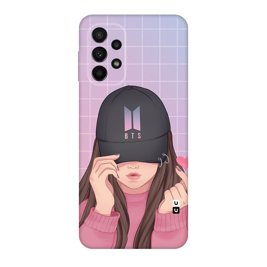 Anime Beautiful BTS Girl Original Polycarbonate Back Case for Galaxy A23