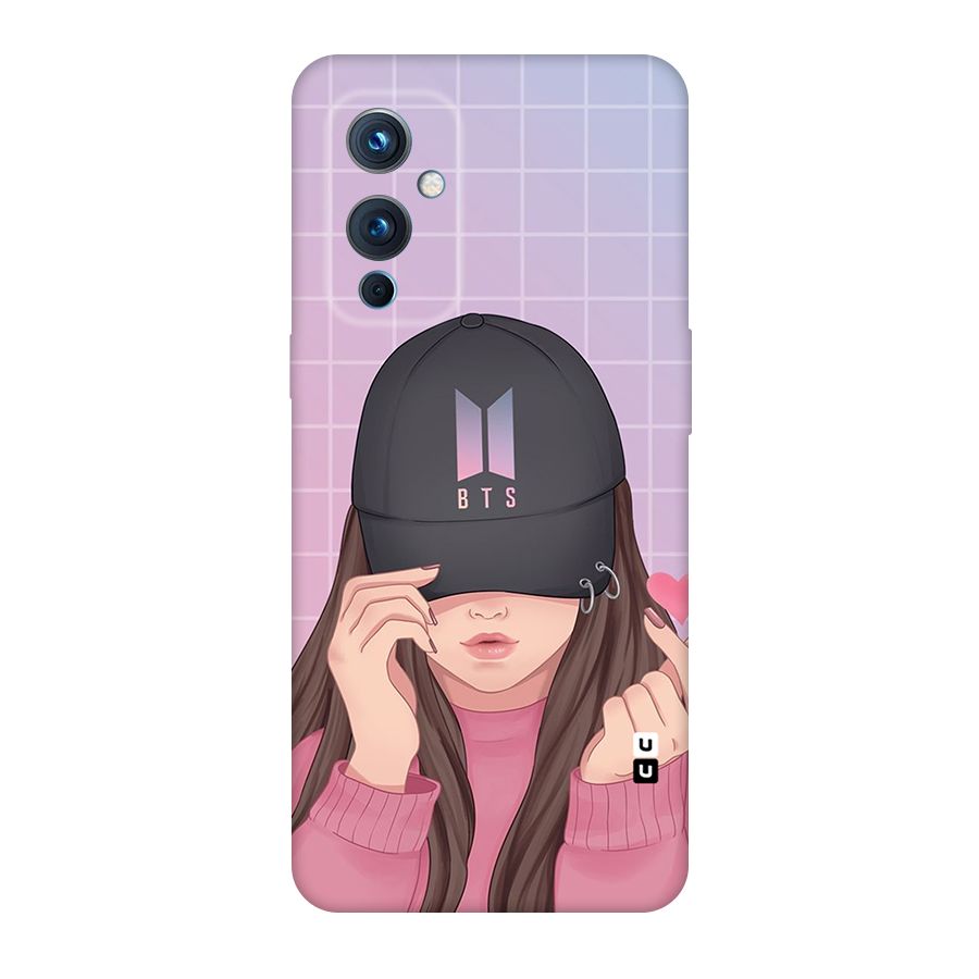 Anime Beautiful BTS Girl Original Polycarbonate Back Case for OnePlus 9