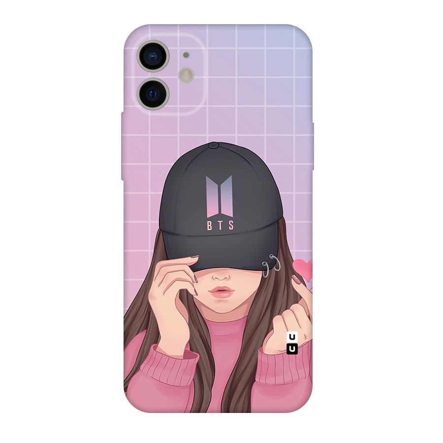 Anime Beautiful BTS Girl Original Polycarbonate Back Case for iPhone 11