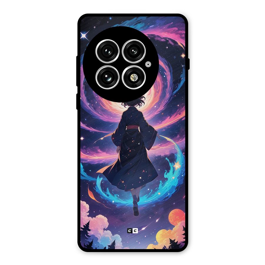 Anime Galaxy Girl Metal Back Case for OnePlus 13
