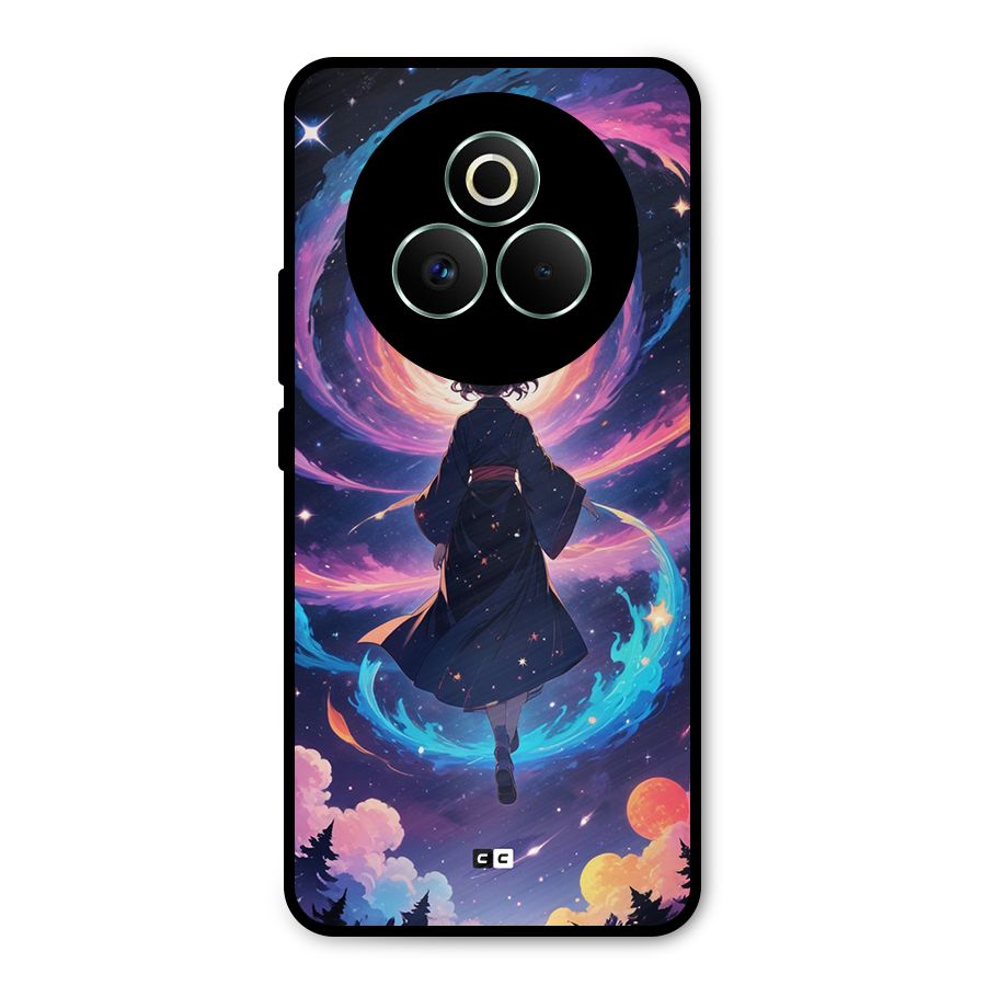 Anime Galaxy Girl Metal Back Case for Realme P3 Pro