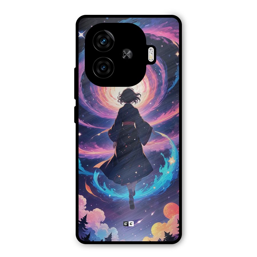 Anime Galaxy Girl Metal Back Case for iQOO Neo 10R