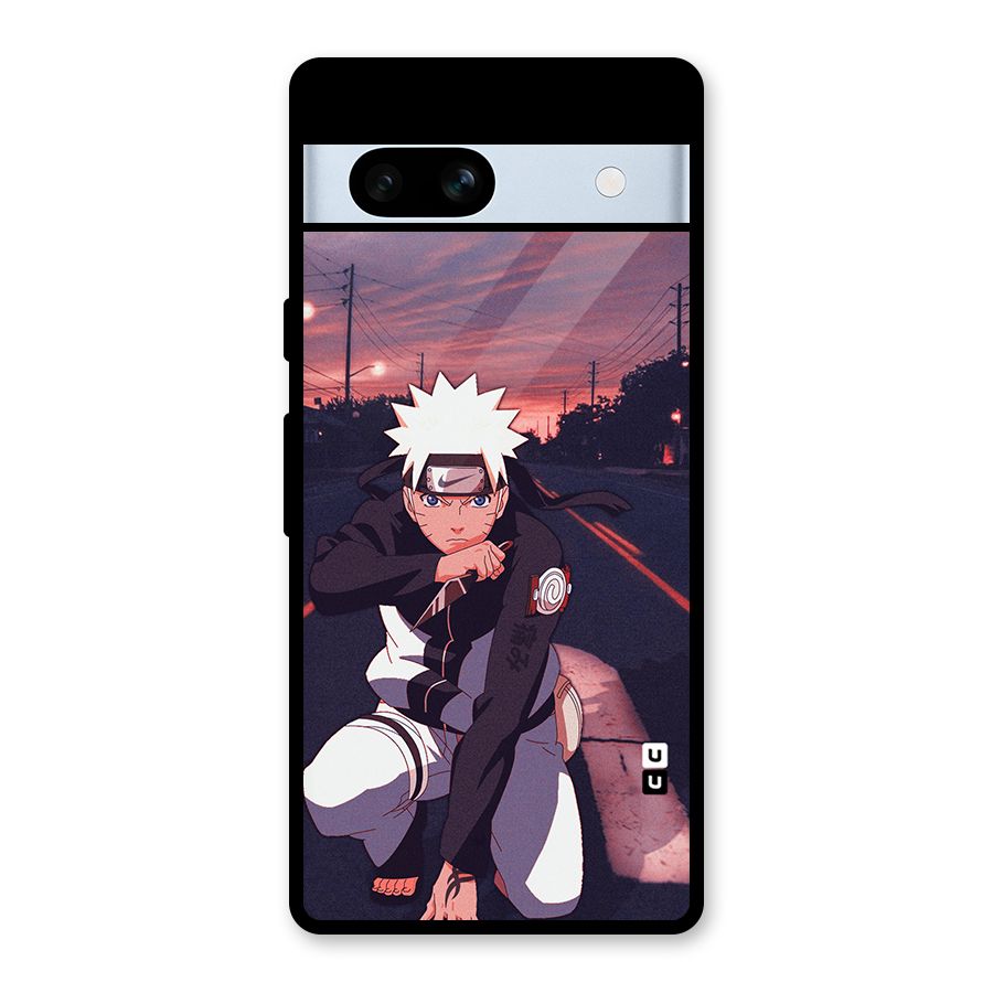 Anime Naruto Aesthetic Glass Back Case for Google Pixel 7a