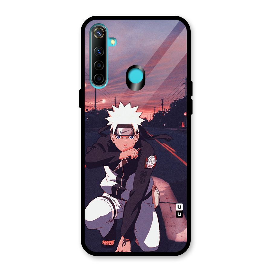 Anime Naruto Aesthetic Glass Back Case for Realme Narzo 10