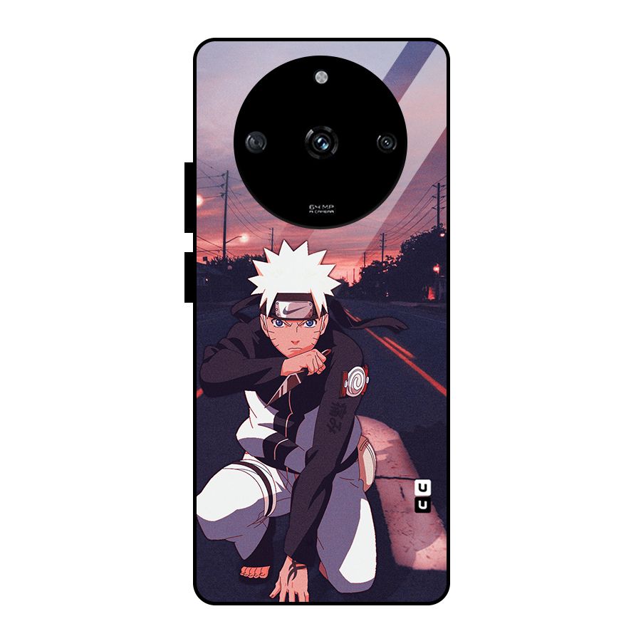 Anime Naruto Aesthetic Glass Back Case for Realme Narzo 60 5G