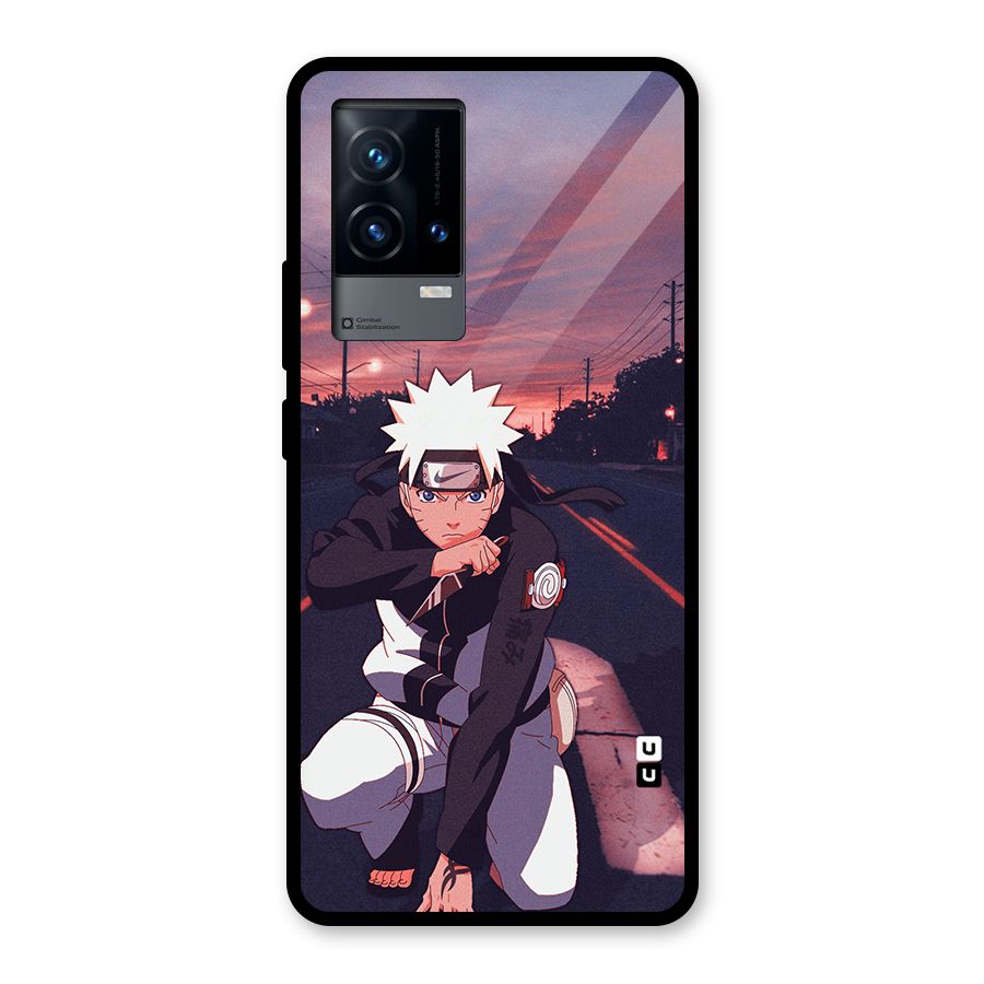 Anime Naruto Aesthetic Glass Back Case for iQOO 9 5G