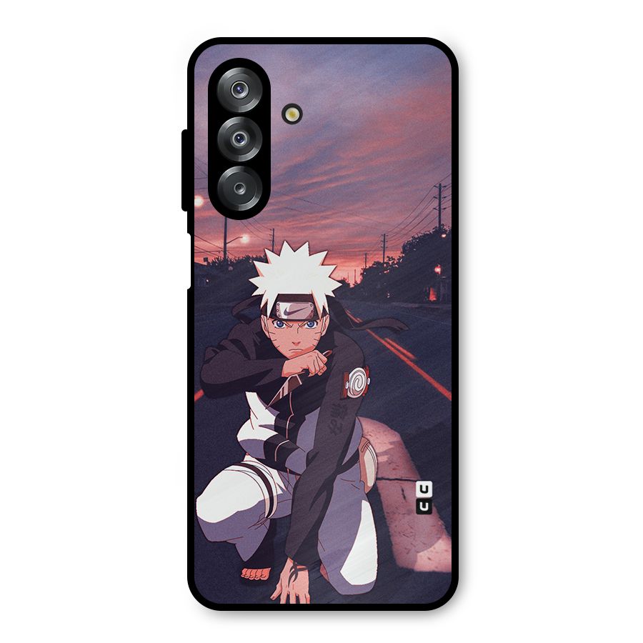 Anime Naruto Aesthetic Metal Back Case for Galaxy A26