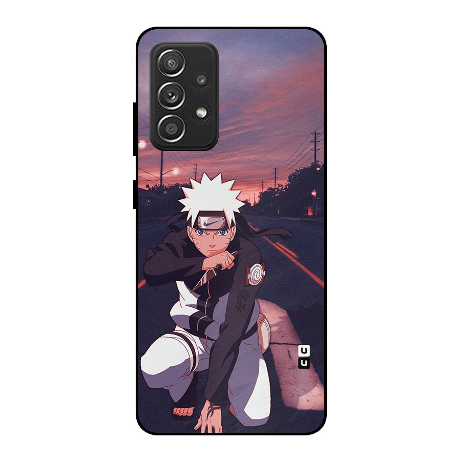 Anime Naruto Aesthetic Metal Back Case for Galaxy A52s 5G