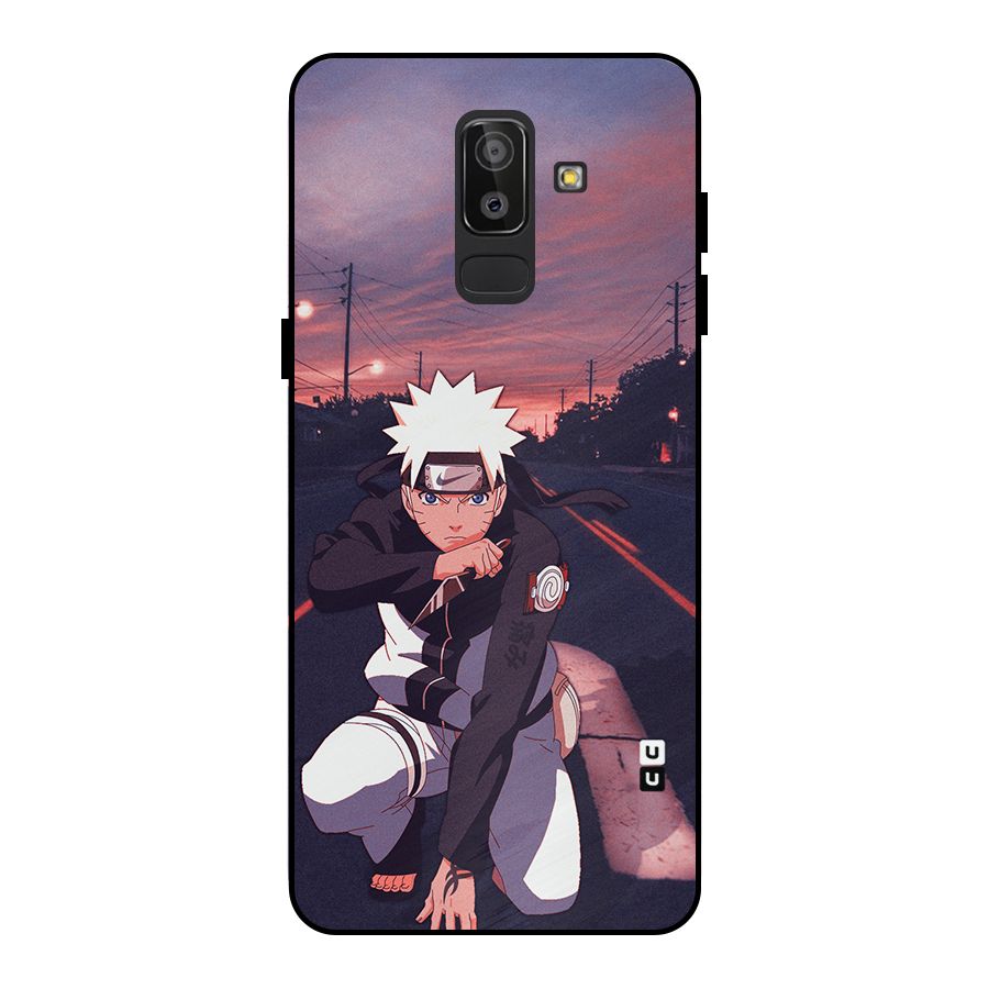 Anime Naruto Aesthetic Metal Back Case for Galaxy J8