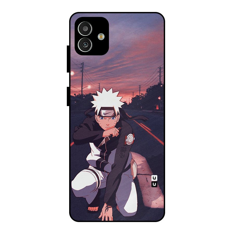 Anime Naruto Aesthetic Metal Back Case for Galaxy M13 5G