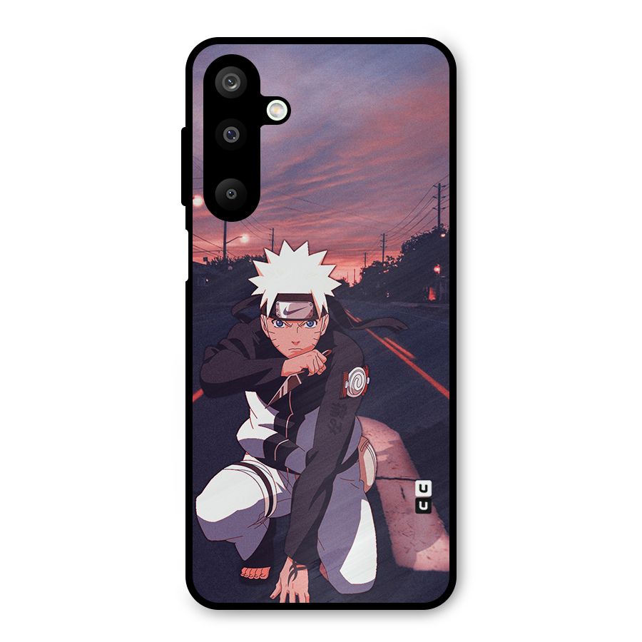 Anime Naruto Aesthetic Metal Back Case for Galaxy M16