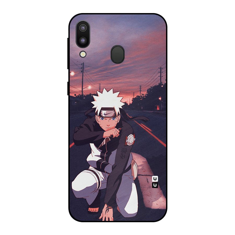 Anime Naruto Aesthetic Metal Back Case for Galaxy M20