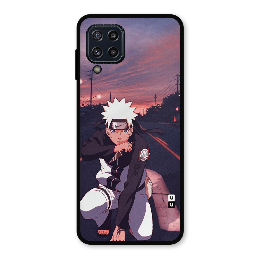 Anime Naruto Aesthetic Metal Back Case for Galaxy M32