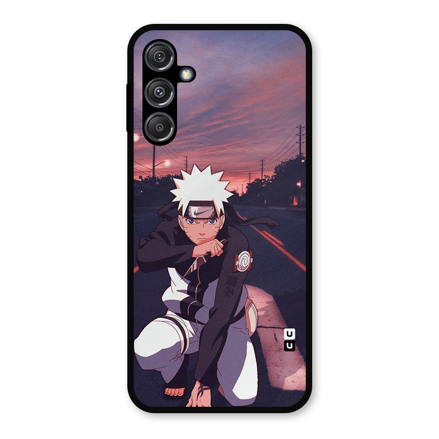 Anime Naruto Aesthetic Metal Back Case for Galaxy M34 5G
