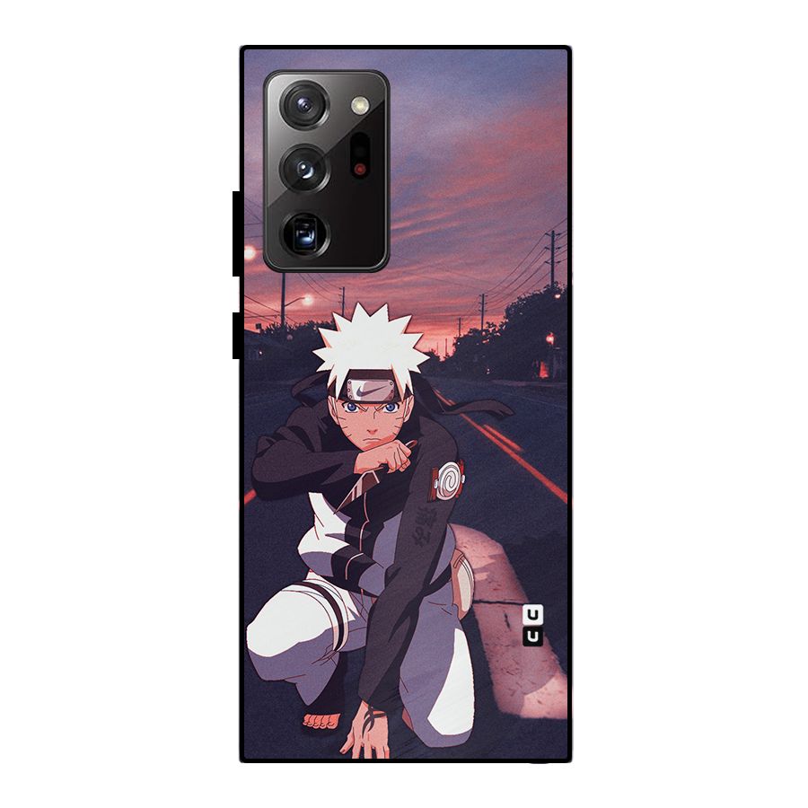 Anime Naruto Aesthetic Metal Back Case for Galaxy Note 20 Ultra