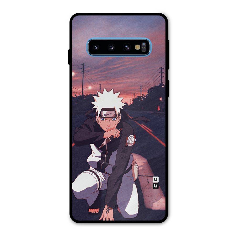 Anime Naruto Aesthetic Metal Back Case for Galaxy S10