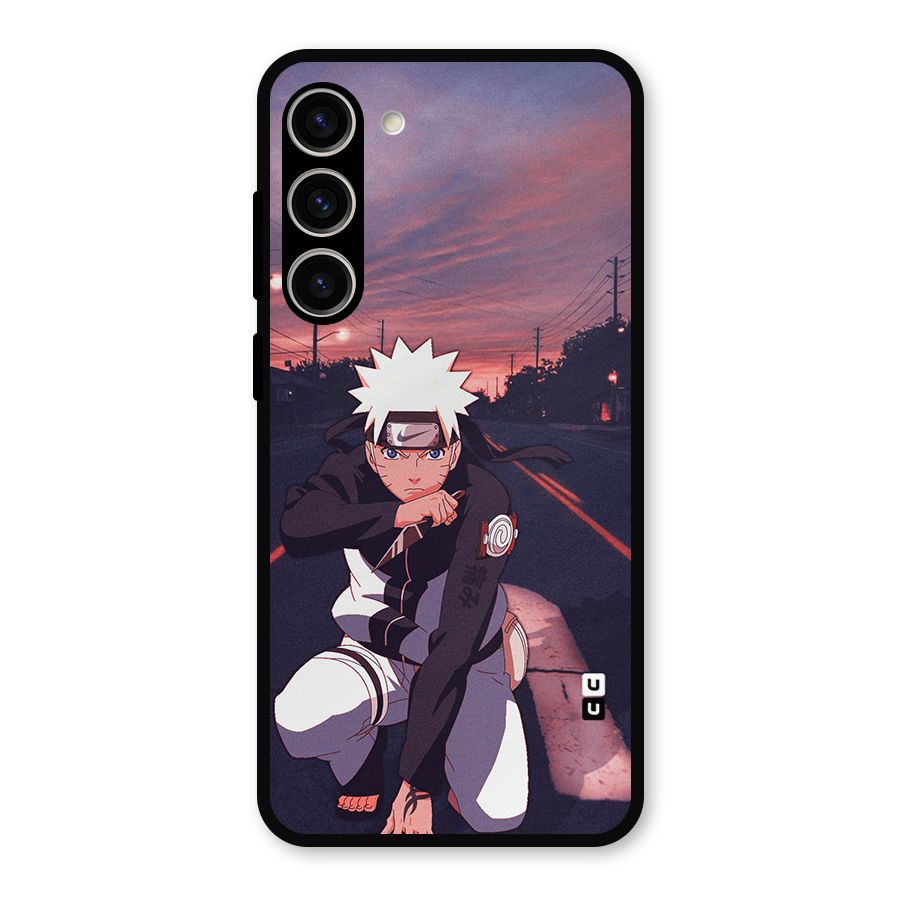Anime Naruto Aesthetic Metal Back Case for Galaxy S23 Plus