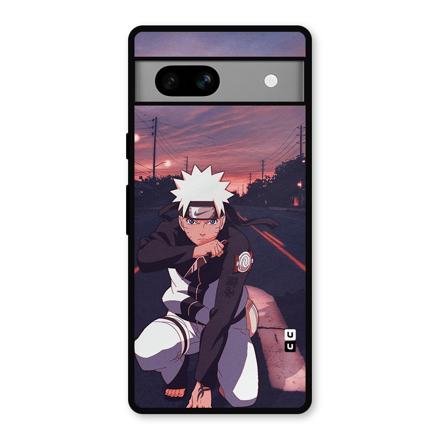 Anime Naruto Aesthetic Metal Back Case for Google Pixel 7a
