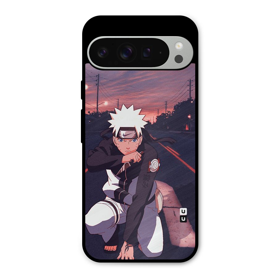Anime Naruto Aesthetic Metal Back Case for Google Pixel 9 Pro XL