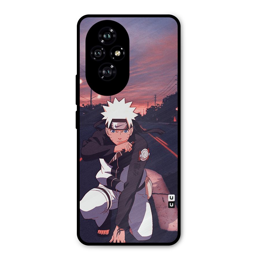 Anime Naruto Aesthetic Metal Back Case for Honor 200