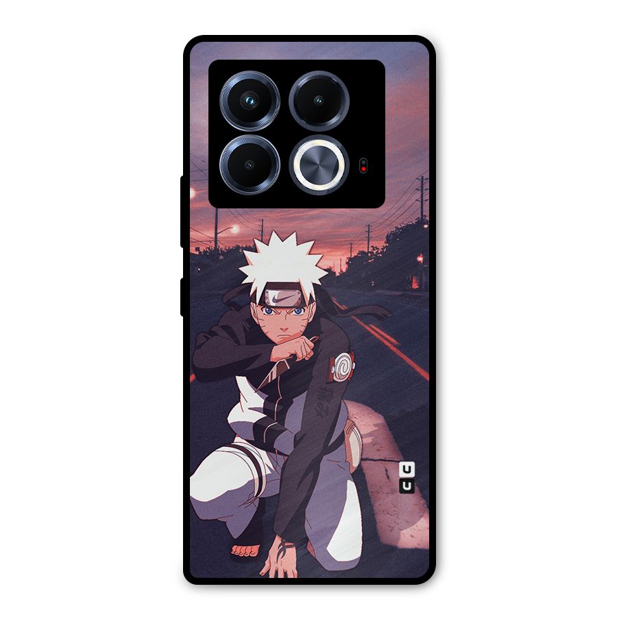Anime Naruto Aesthetic Metal Back Case for Infinix Note 40 5G