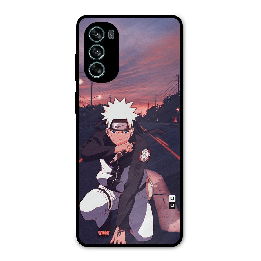 Anime Naruto Aesthetic Metal Back Case for Moto G62