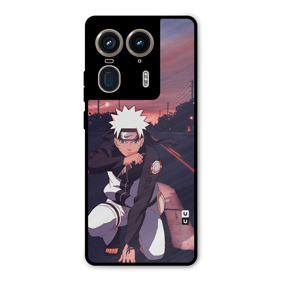 Anime Naruto Aesthetic Metal Back Case for Motorola Edge 50 Ultra