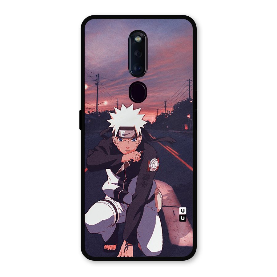 Anime Naruto Aesthetic Metal Back Case for Oppo F11 Pro