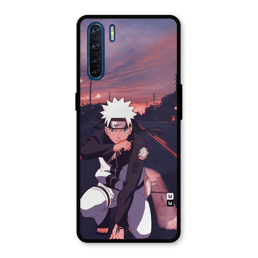 Anime Naruto Aesthetic Metal Back Case for Oppo F15