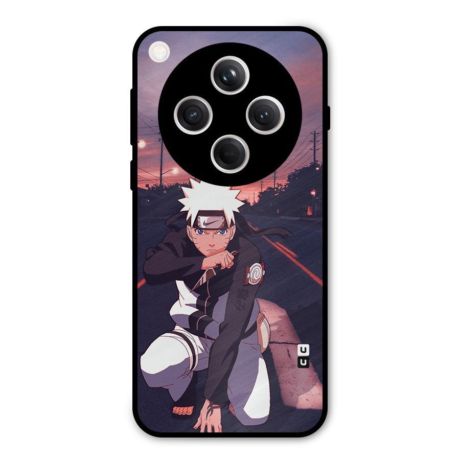 Anime Naruto Aesthetic Metal Back Case for Oppo Find X8