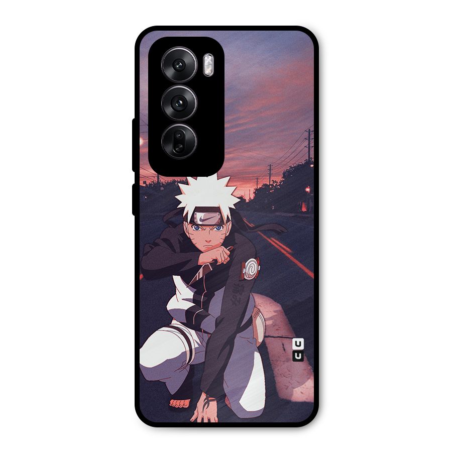 Anime Naruto Aesthetic Metal Back Case for Oppo Reno12