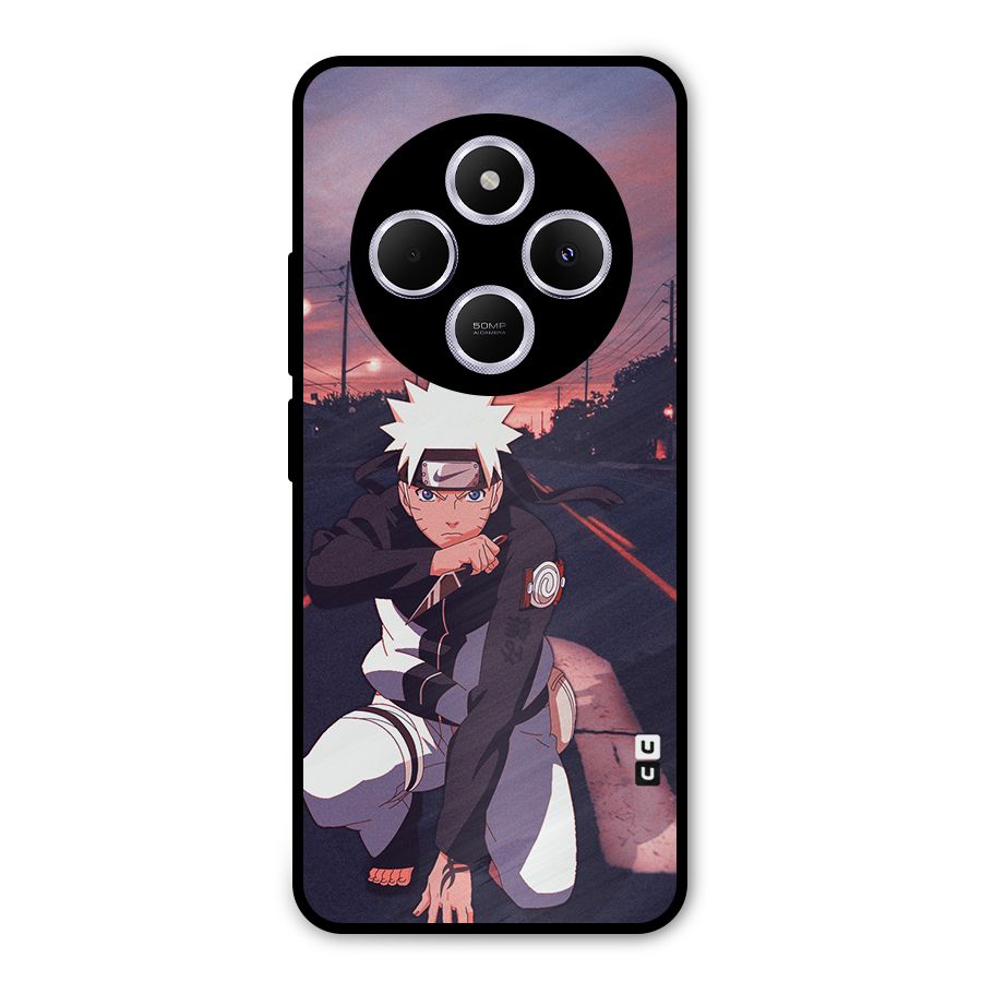Anime Naruto Aesthetic Metal Back Case for Poco M7