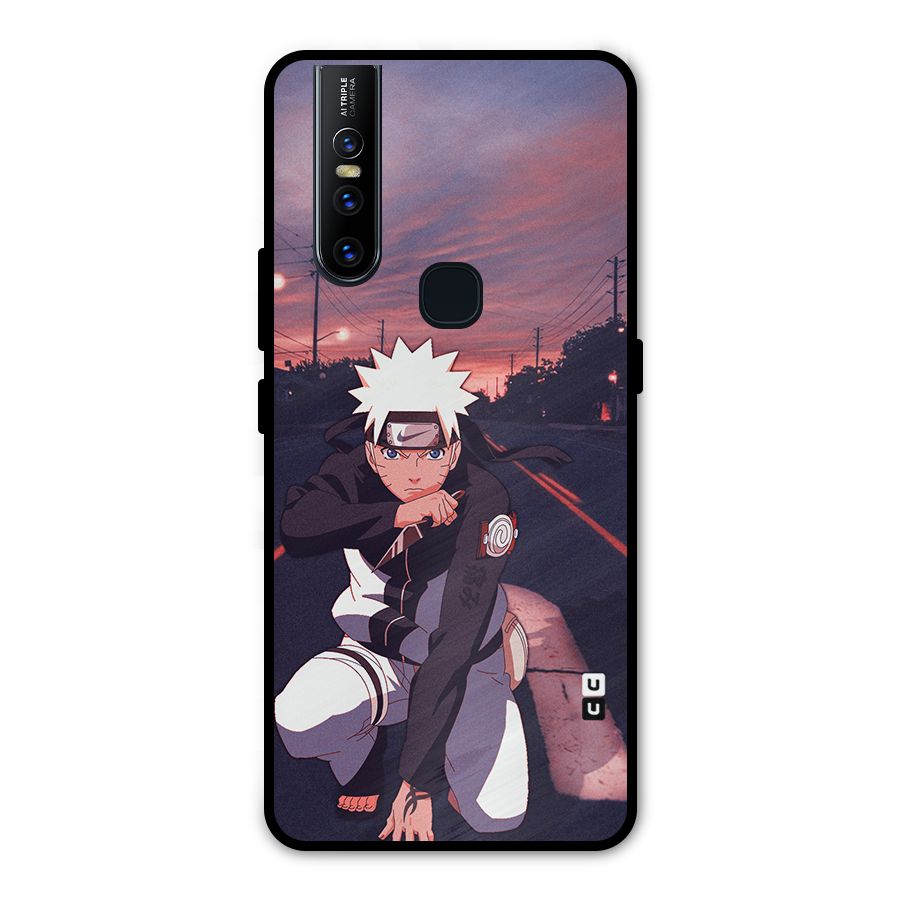 Anime Naruto Aesthetic Metal Back Case for Vivo V15