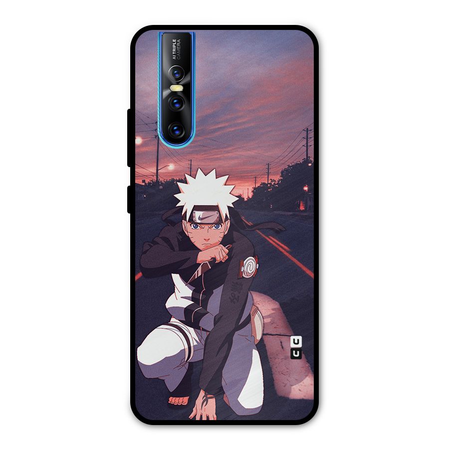 Anime Naruto Aesthetic Metal Back Case for Vivo V15 Pro