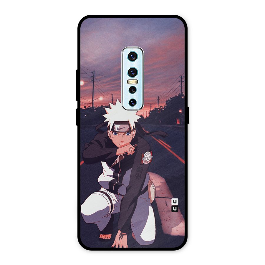 Anime Naruto Aesthetic Metal Back Case for Vivo V17 Pro