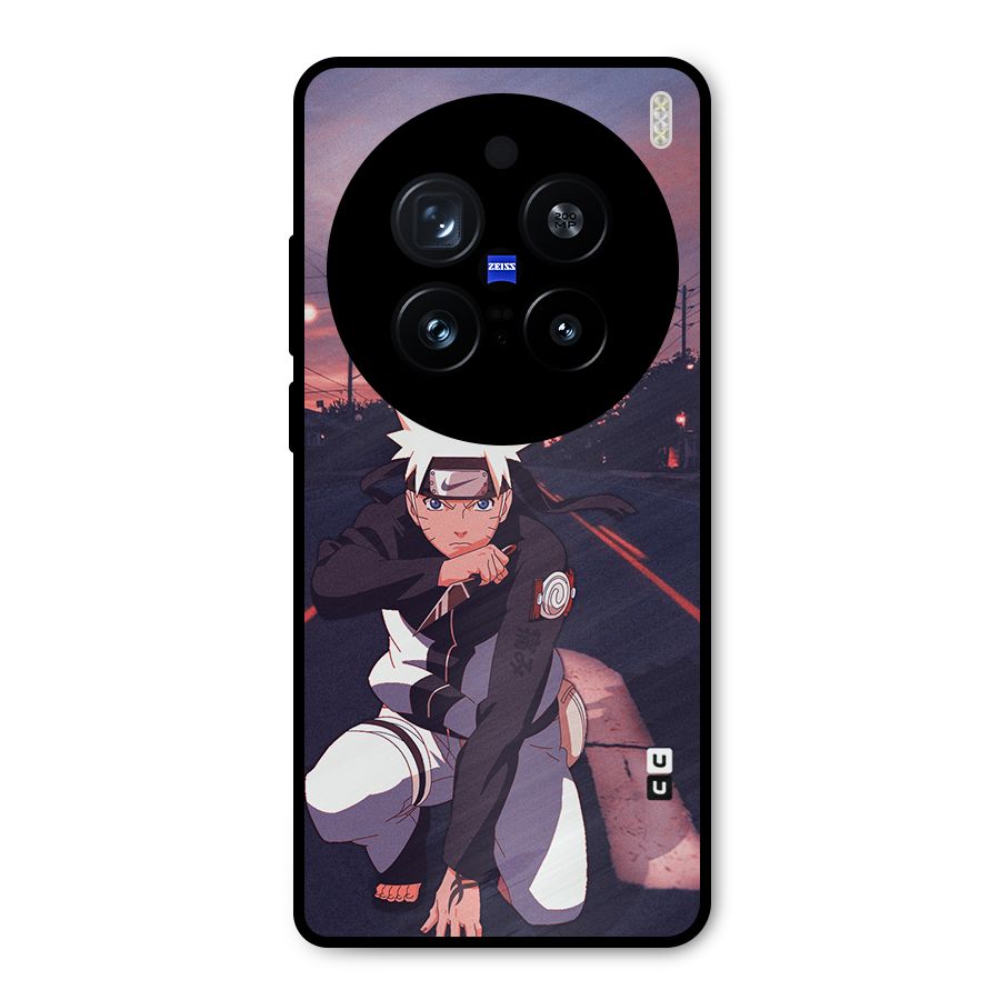 Anime Naruto Aesthetic Metal Back Case for Vivo X200 Pro