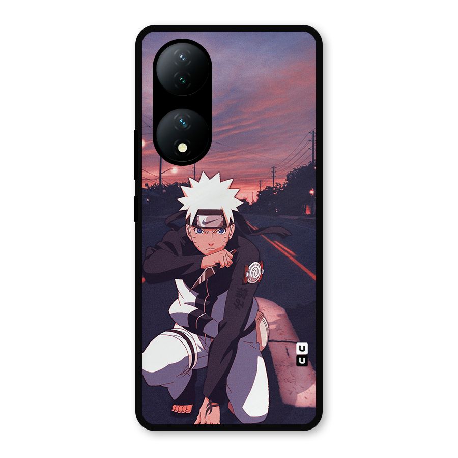Anime Naruto Aesthetic Metal Back Case for Vivo Y100a