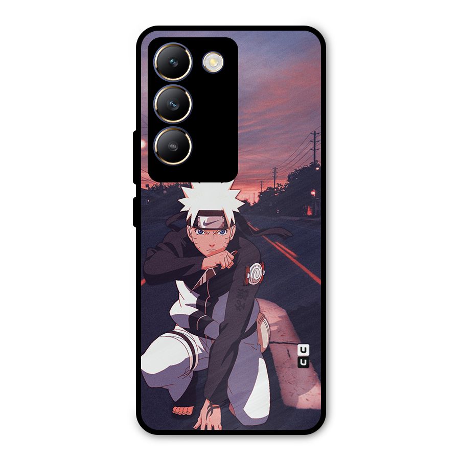 Anime Naruto Aesthetic Metal Back Case for Vivo Y200e