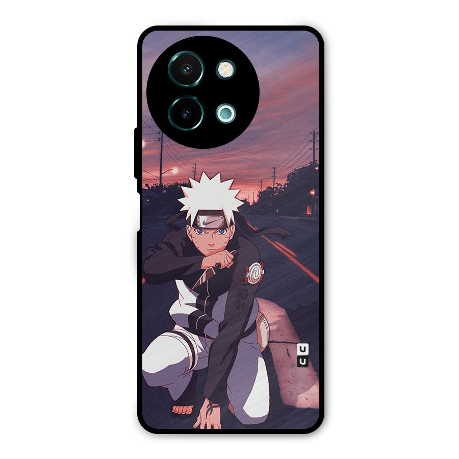 Anime Naruto Aesthetic Metal Back Case for Vivo Y58