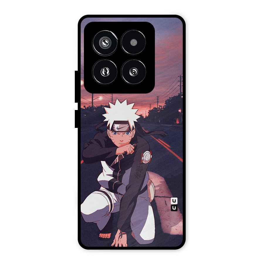 Anime Naruto Aesthetic Metal Back Case for Xiaomi 14 Pro