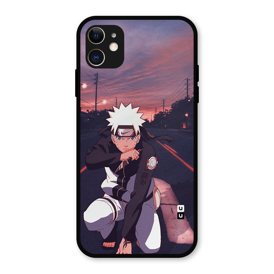 Anime Naruto Aesthetic Metal Back Case for iPhone 11