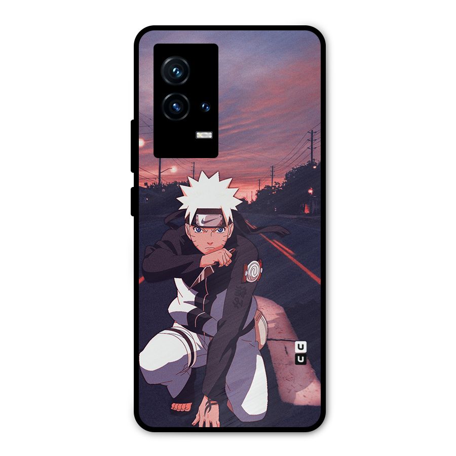 Anime Naruto Aesthetic Metal Back Case for iQOO 9 5G