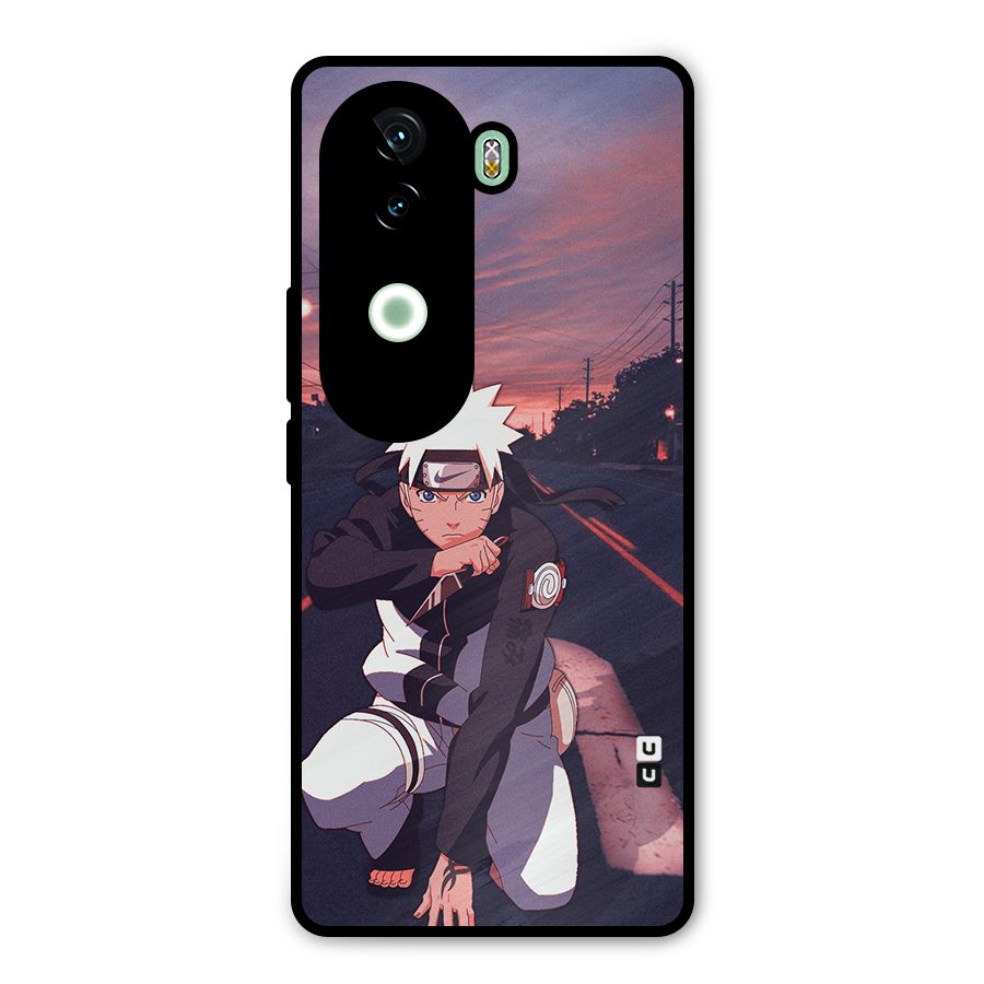 Anime Naruto Aesthetic Metal Back Case for iQOO Z9s