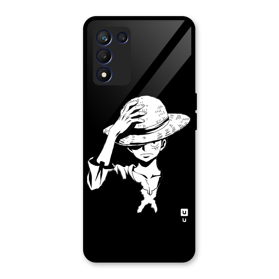 Anime One Piece Luffy Silhouette Glass Back Case for Realme 9 5G Speed