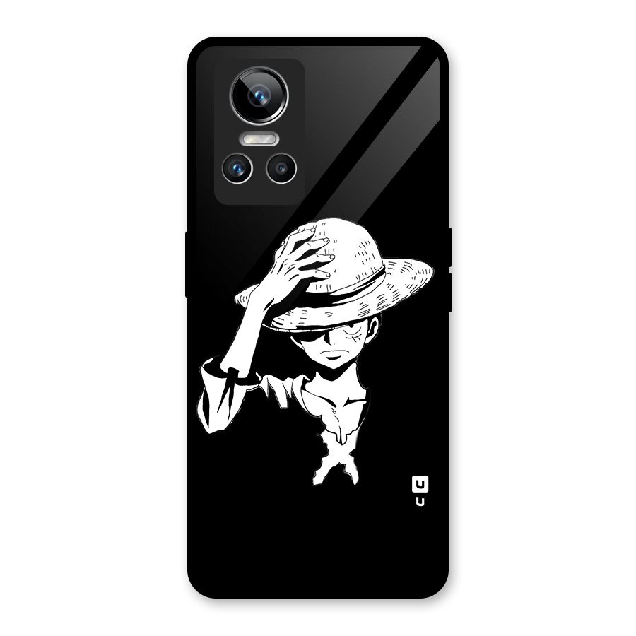 Anime One Piece Luffy Silhouette Glass Back Case for Realme GT Neo 3