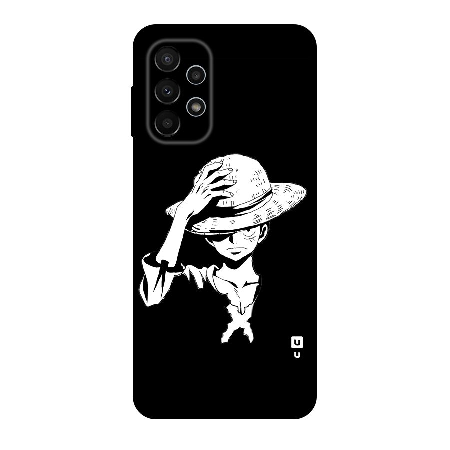 Anime One Piece Luffy Silhouette Original Polycarbonate Back Case for Galaxy A23