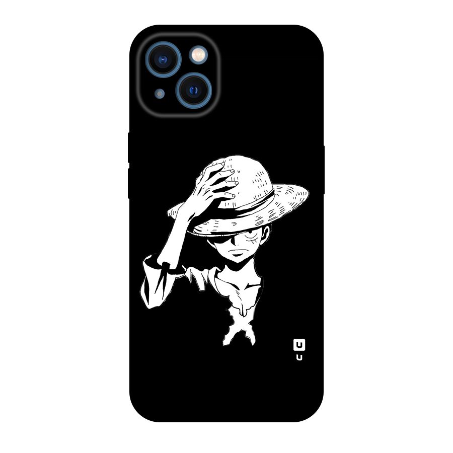 Anime One Piece Luffy Silhouette Original Polycarbonate Back Case for iPhone 13